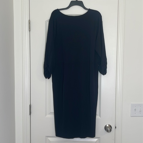 Lands End Black Dress Size 2X - Picture 2 of 6